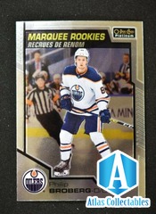 2020-21 O-Pee-Chee Platinum Base Marquee Rookies #190 Philip Broberg